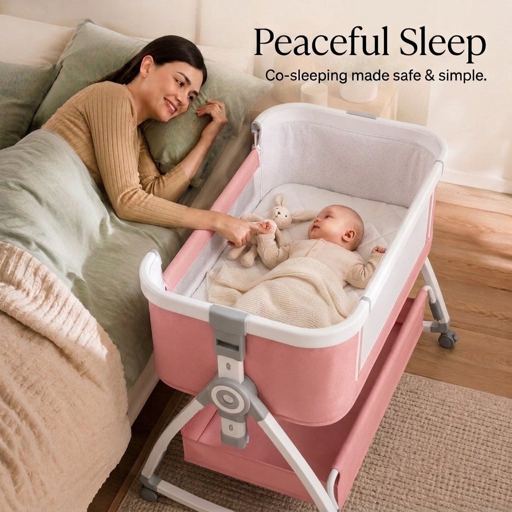 BABYBOND — 3-in-1 Rocking Baby Bedside Bassinet