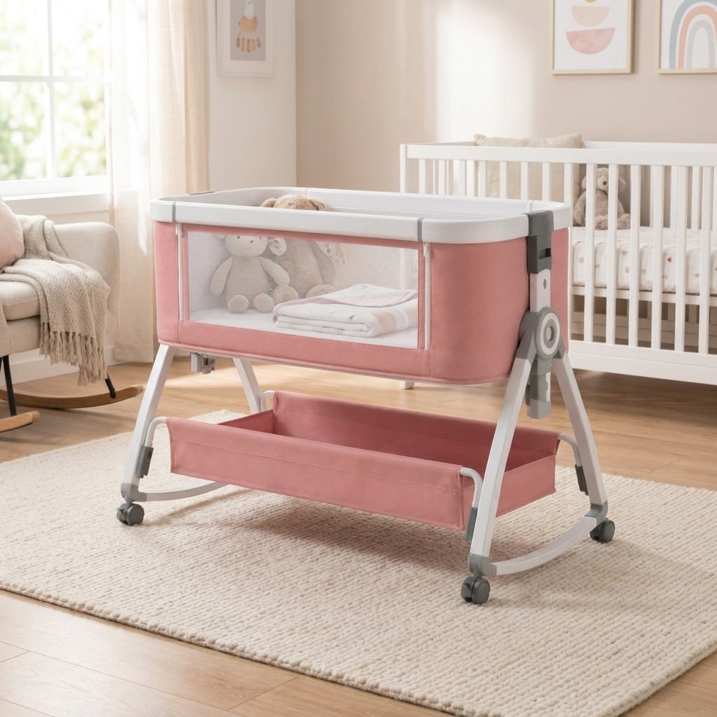 BABYBOND — 3-in-1 Rocking Baby Bedside Bassinet