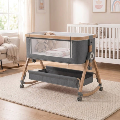 BABYBOND — 3-in-1 Rocking Baby Bedside Bassinet